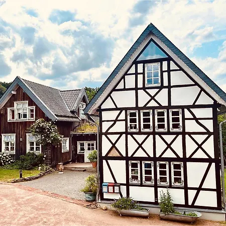 Vakantiehuis Fachwerkhaus Am Waldesrand *