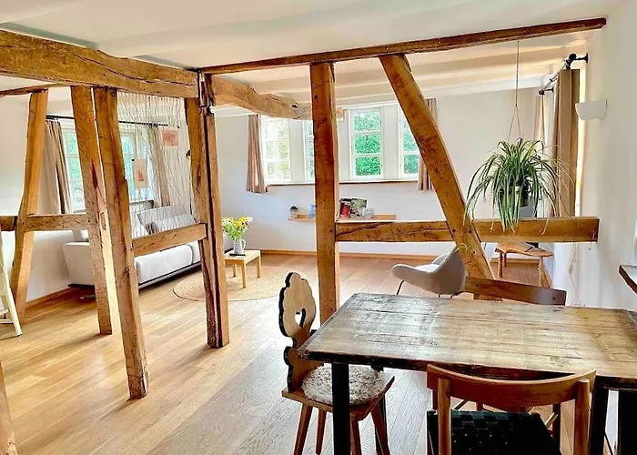 펜션 Fachwerkhaus Am Waldesrand *