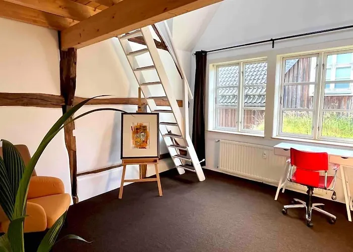 度假居 Fachwerkhaus Am Waldesrand 索林根