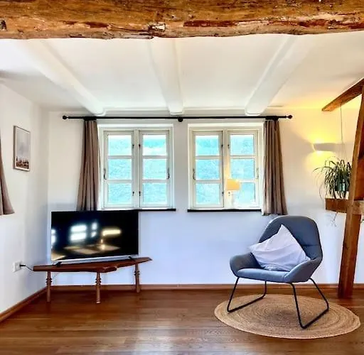 펜션 Fachwerkhaus Am Waldesrand *